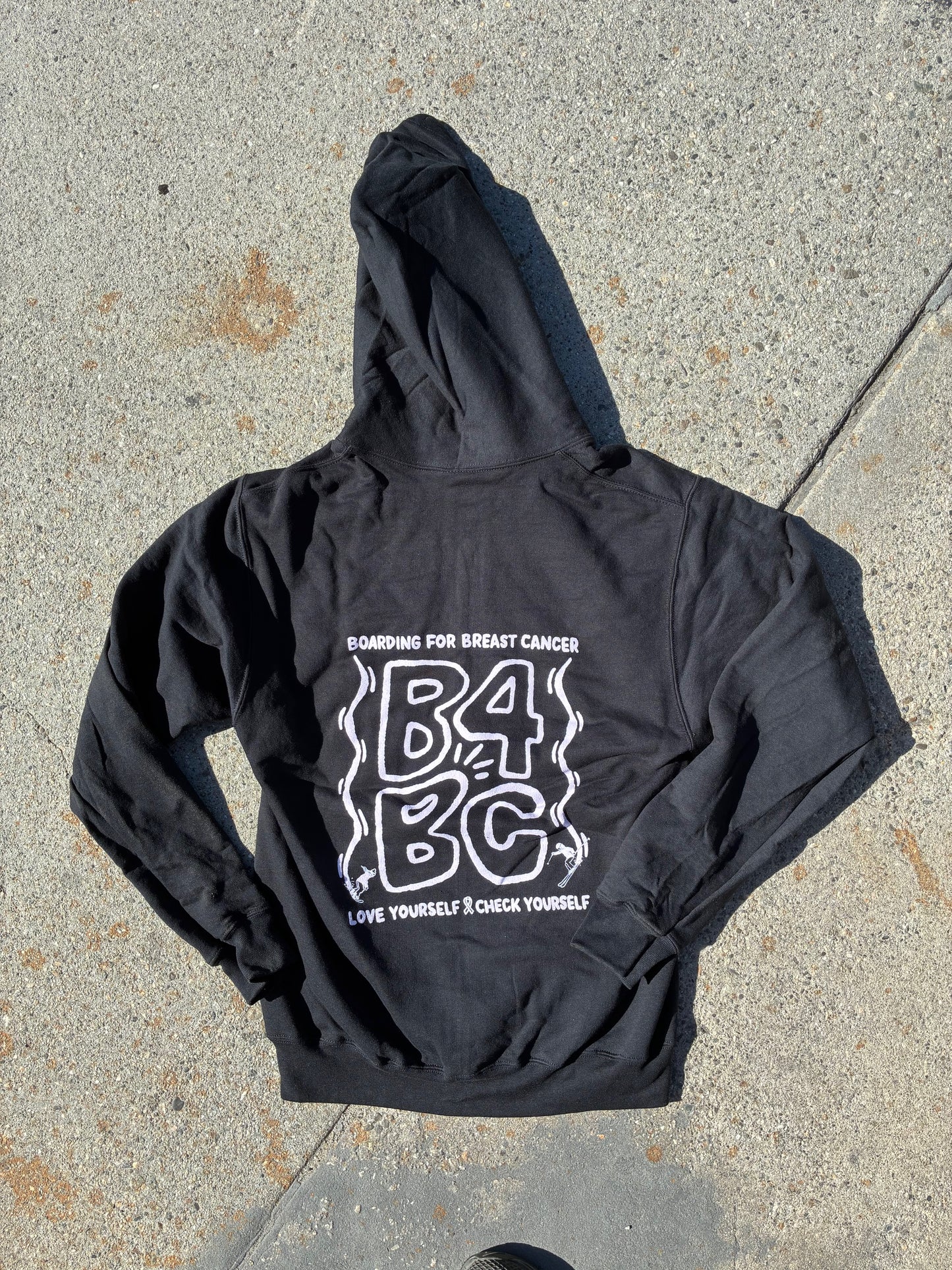 Black Zip Up Hoodie