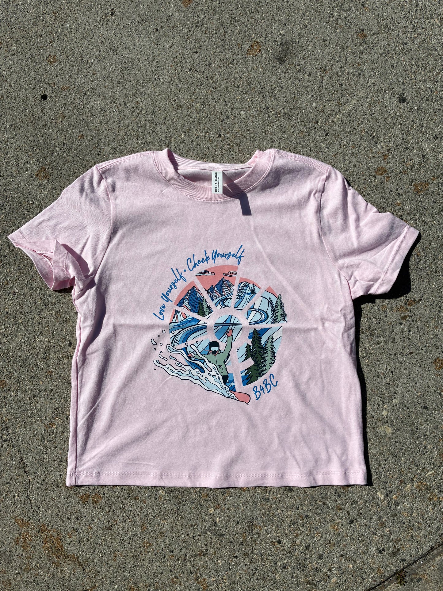 Love Your Peaks Crop T-Shirt