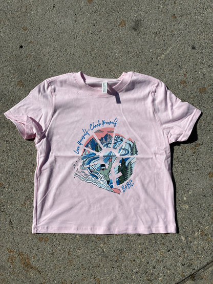 Love Your Peaks Crop T-Shirt