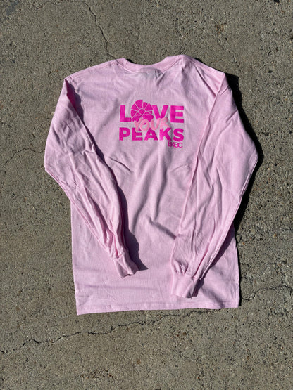 Love Your Peaks Logo Long Sleeve