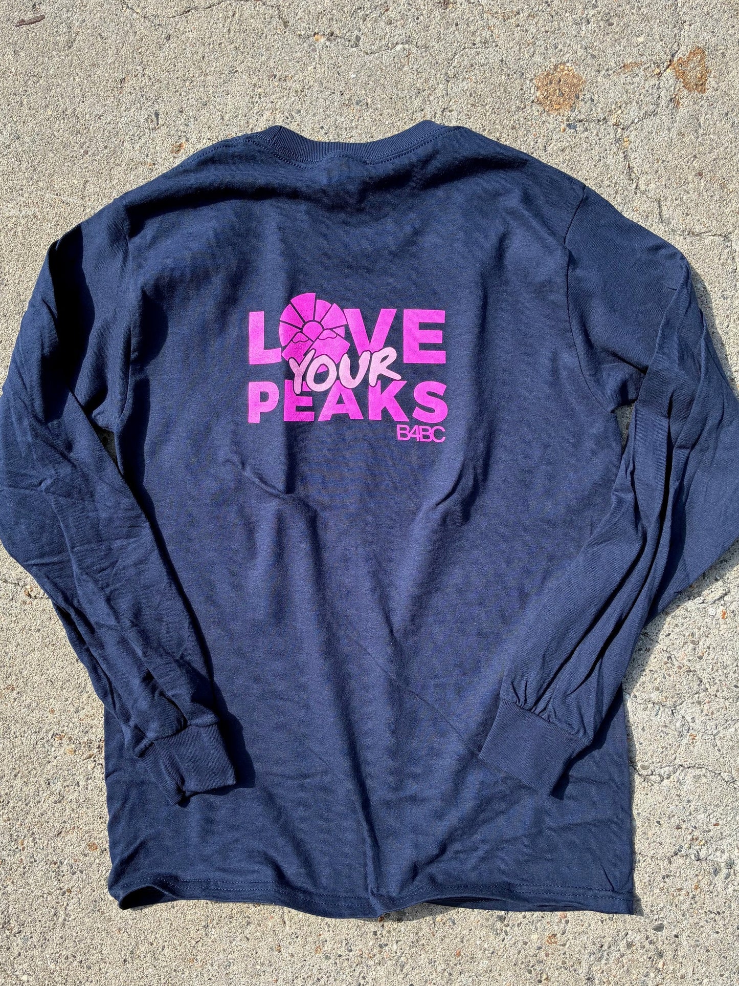 Love Your Peaks Logo Long Sleeve